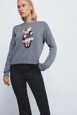 Pantalones rayas flare