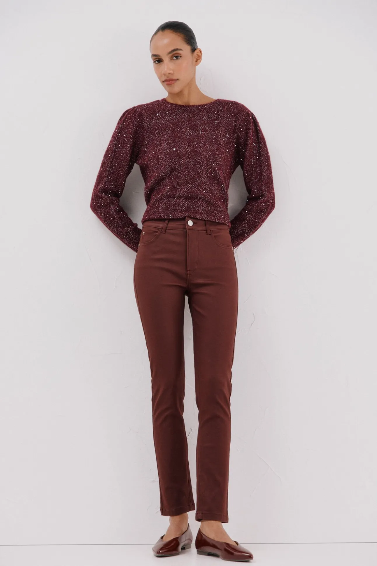 Pantalones sensational resinados