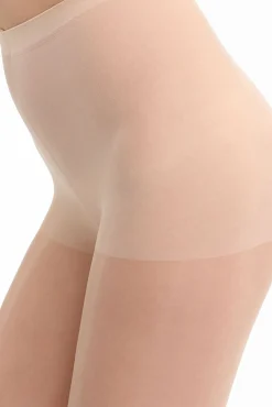 Panty con acabado satinado nude 15 DEN