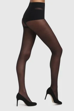 Panty moldeador negro 25 DEN