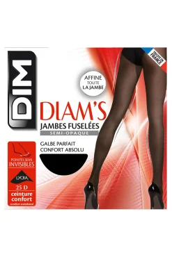 Panty moldeador opacas sin demarcación negro 25 DEN