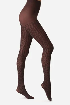 Panty print leopardo 45 Deniers