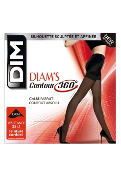 Panty reductor Diam's Contour 25 deniers que moldea de pies a cintura