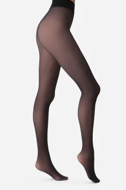 Panty térmico efecto transparente 80 Deniers