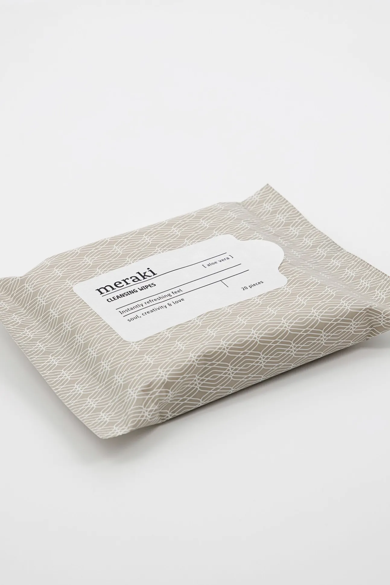 Paquete de toallitas limpiadoras