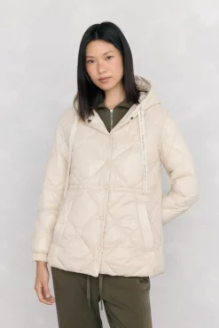 Parka acolchada capucha