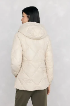 Parka acolchada capucha