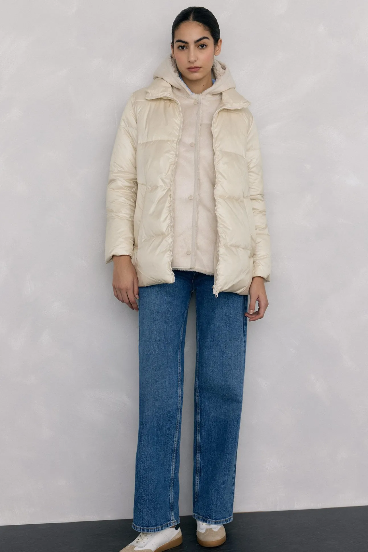 Parka chaleco desmontable