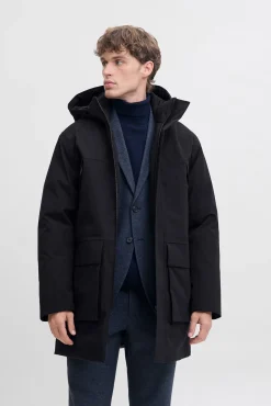 Parka clásica con capucha