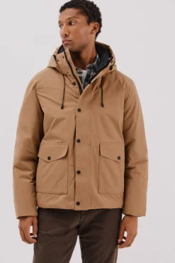 Parka con capucha