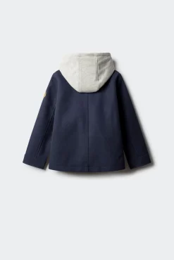 Parka de paño niño