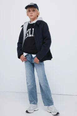 Parka de paño niño