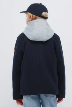 Parka de paño niño