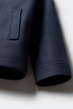 Parka de paño niño