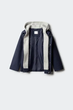 Parka de paño niño