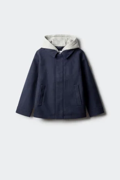 Parka de paño niño