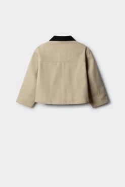 Parka estrella para niña