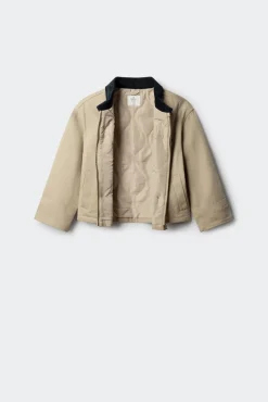 Parka estrella para niña