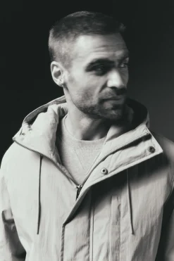 Parka larga acolchada