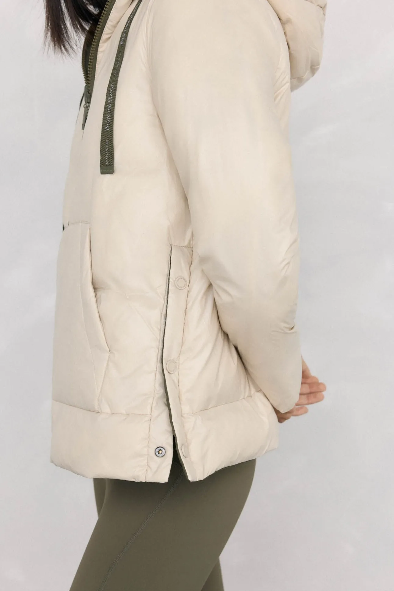 Parka reversible capucha