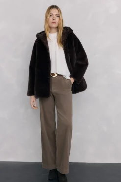 Parka reversible pelo