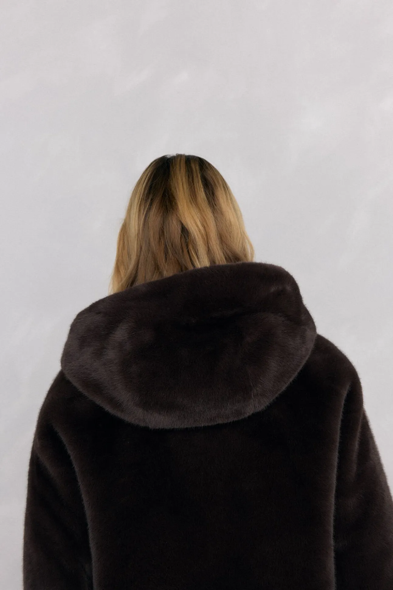 Parka reversible pelo