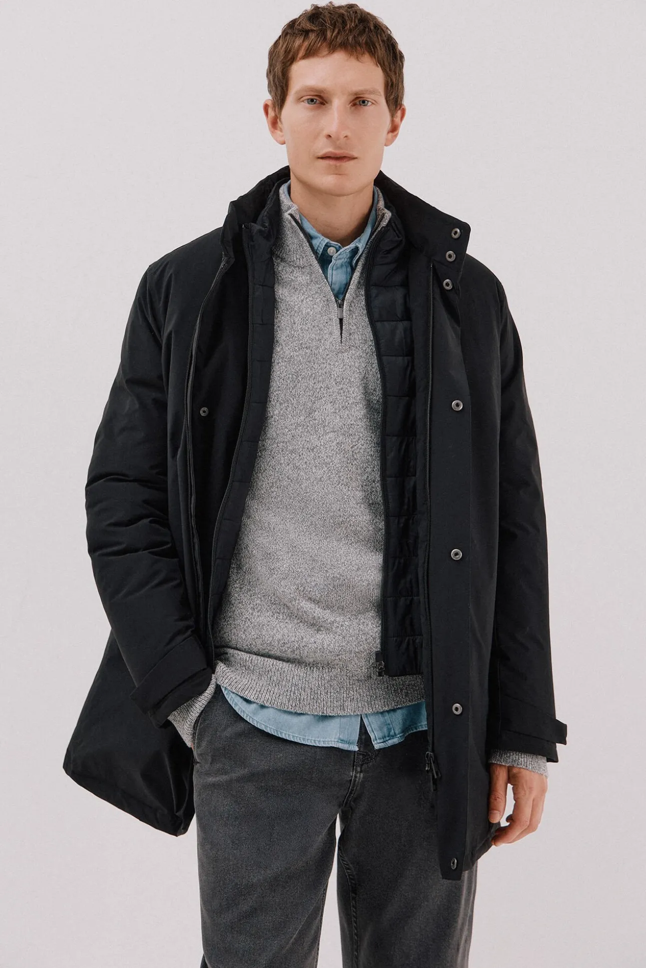 Parka técnica vistas desmontables