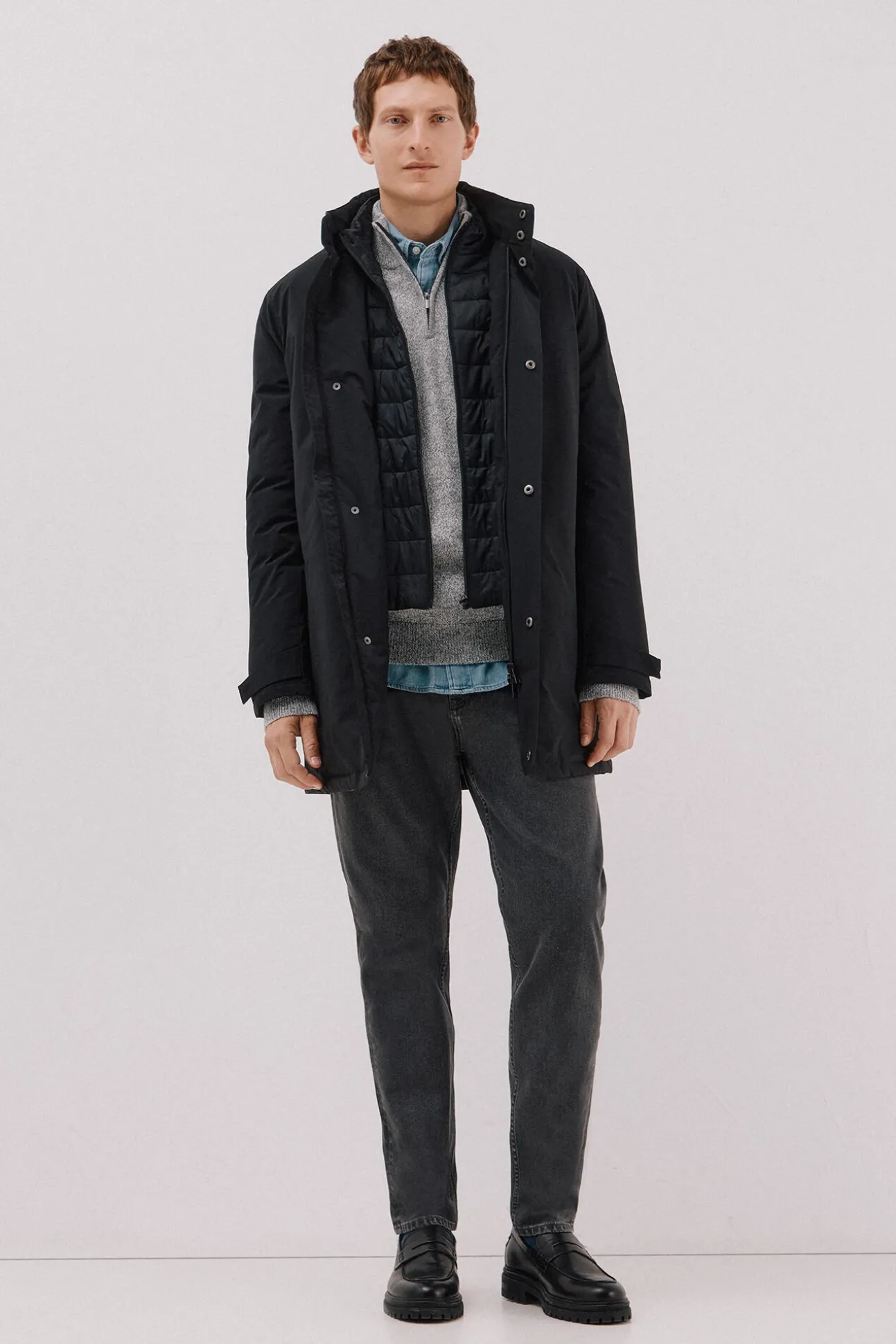 Parka técnica vistas desmontables