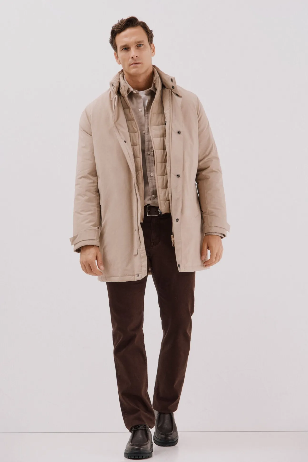 Parka técnica vistas desmontables