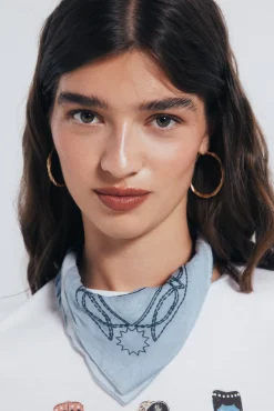 Pañuelo bandana chica cowboy caballo