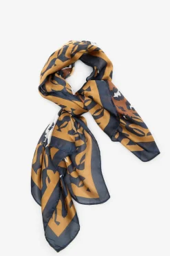 Pañuelo estampado leopardo