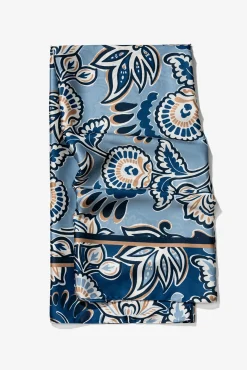 Pañuelo Satinado Estampado Floral