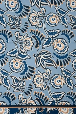 Pañuelo Satinado Estampado Floral