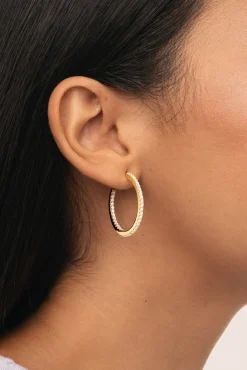 Pendientes Aro Scarlett M Baño Oro