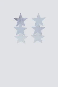 Pendientes estrellas cascada