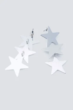 Pendientes estrellas cascada