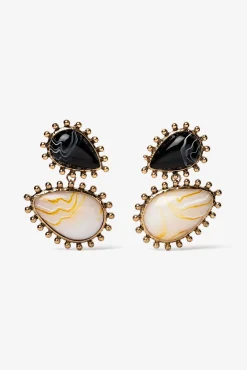 Pendientes Maxi Acrílicos Bicolor