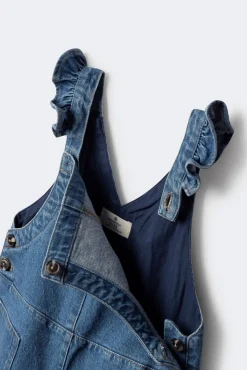 Peto largo vaquero niña