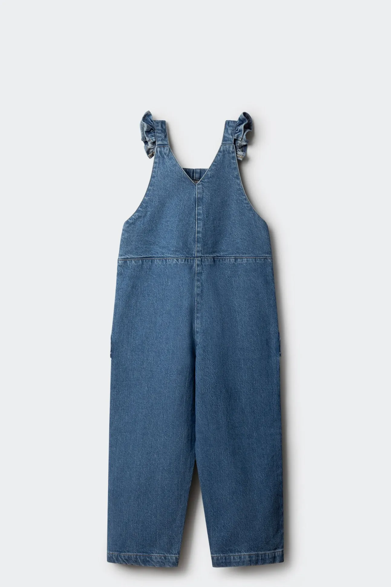 Peto largo vaquero niña