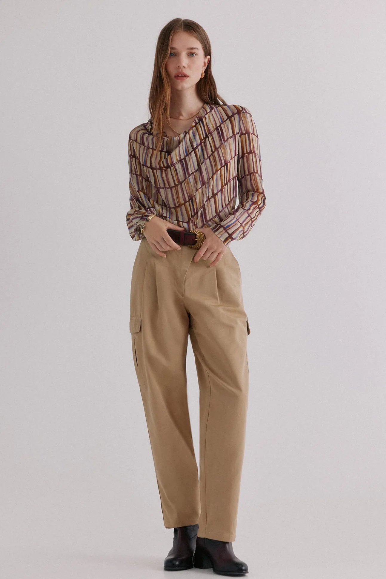 Piera. Pantalón cargo