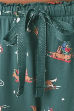 Pijama camisero perritos 100% algodón