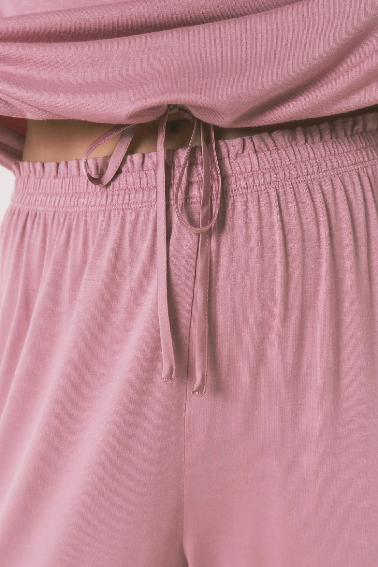 Pijama Capri viscosa rosa soft touch