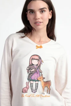 Pijama cuadros Be Kind To All Creatures SANTORO GORJUSS