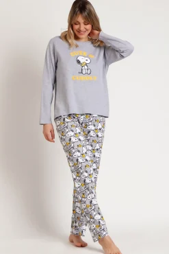 Pijama Family Snoopy Funny para mujer