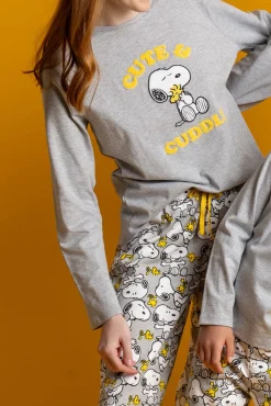 Pijama Family Snoopy Funny para mujer