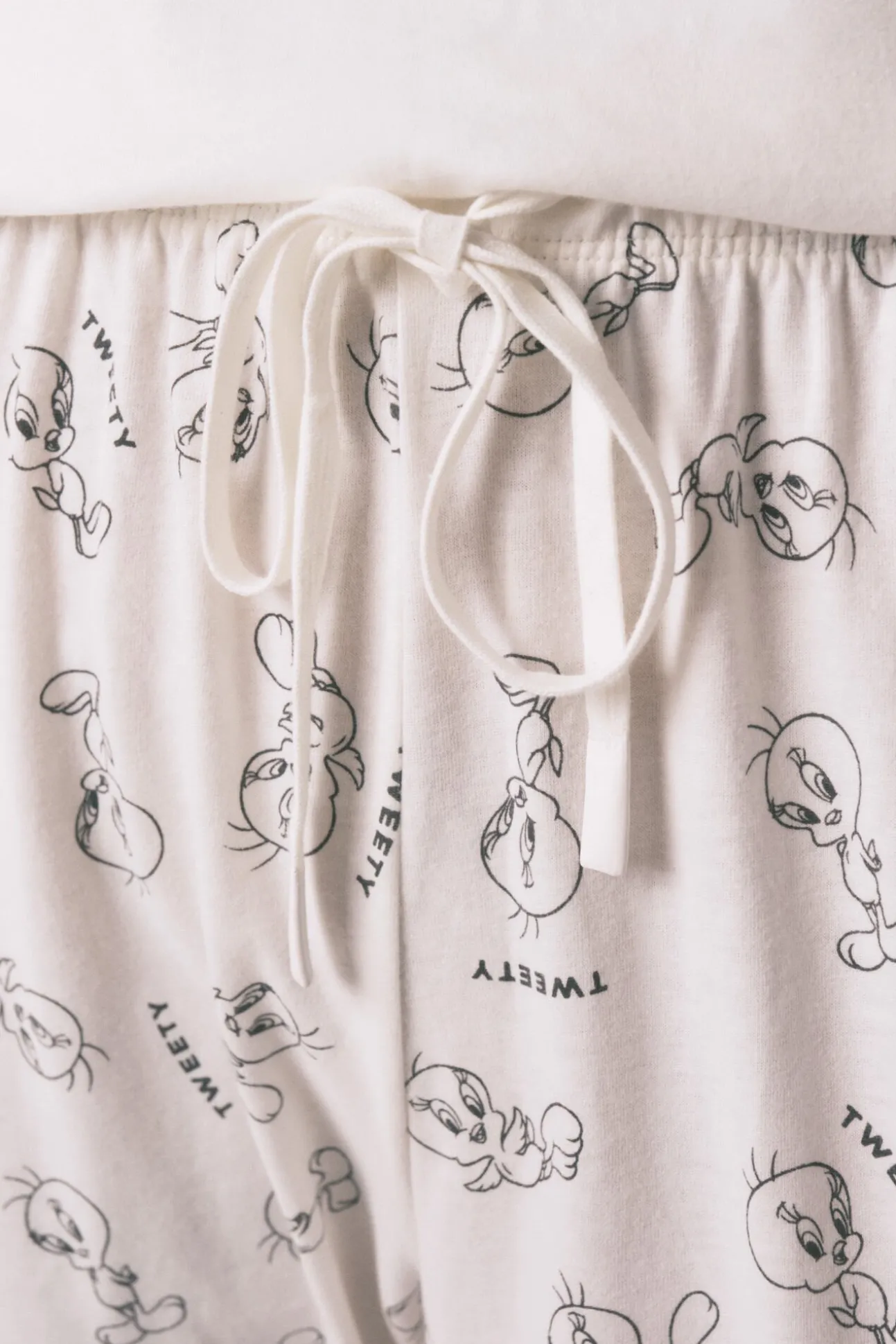 Pijama largo 100% algodón blanco Piolín