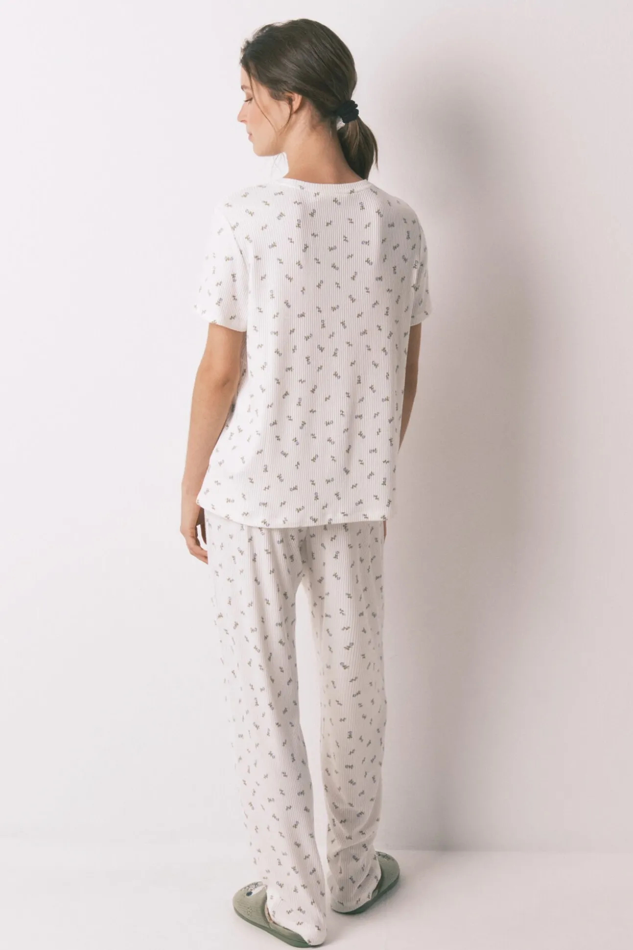 Pijama largo 100% algodón patchwork Mafalda