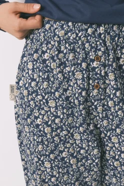 Pijama largo 100% algodón SmileyWorld® azul