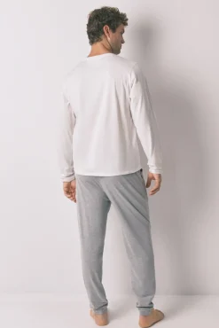 Pijama largo 100% algodón Snoopy