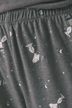 Pijama largo 100% algodón Snoopy